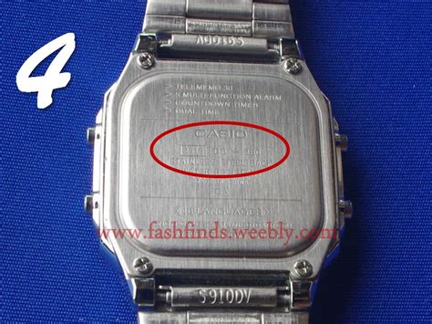 difference between original and replica casio watches|how to check if casio is real.